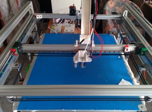 Homebuilt 3D printer